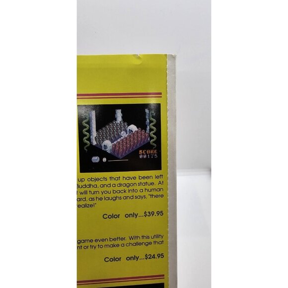 3 for 20$ Vintage Antic ATARI Magazine Dec 1987 Vol 6 Number 8 Dungeon Arcade - Picture 3 of 5